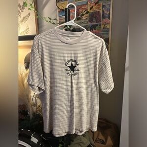 Converse striped T-shirt, (Size small)